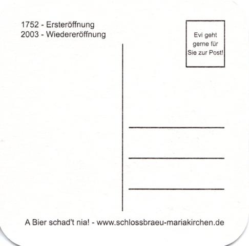 arnstorf pan-by schloss quad 1b (180-postkarte-schwarz)